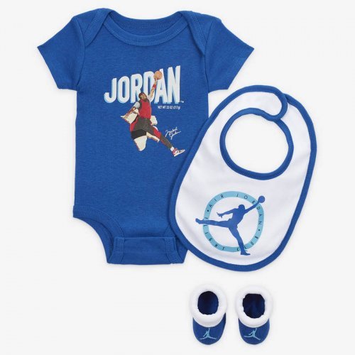 Бебешки Комплект Nike JHB MVP BS/BIB/BOOTIE 3PC SET