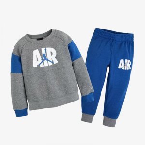 Детски Комплект Nike JDB JUMBO AIR FT CREW SET