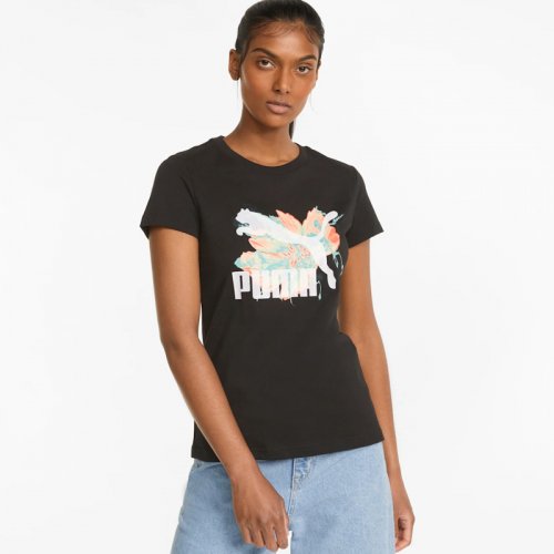 ДАМСКА ТЕНИСКА PUMA HIDDEN FLOWER GRAPHIC TEE