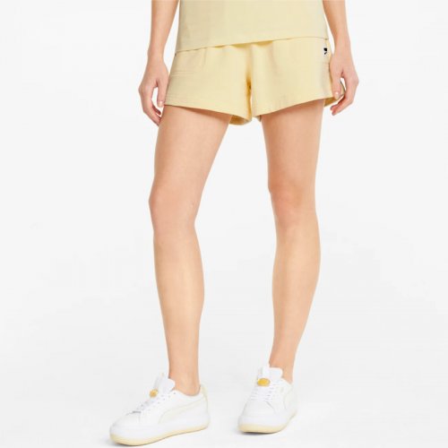 ДАМСКИ КЪСИ ПАНТАЛОНИ PUMA DOWNTAWN HIGH WAIST SHORTS TR