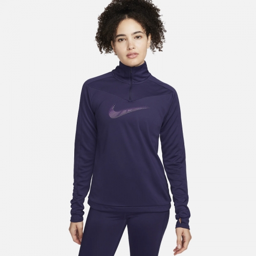 Дамска Блуза Nike W NK DF SWOOSH HBR HZ PACER