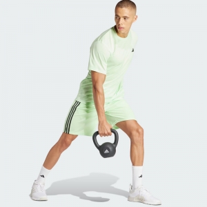 Мъжки Къси Панталони Adidas RAIN ESSENTIALS PIQUÉ 3-STRIPES SHORTS