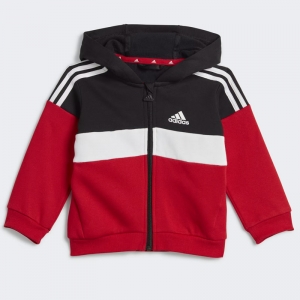 Бебешки Комплект Adidas TIBERIO 3-STRIPES COLORBLOCK FLEECE