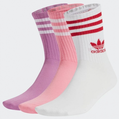 Чорапи Adidas Mid Cut Crew Socks 3 Pairs