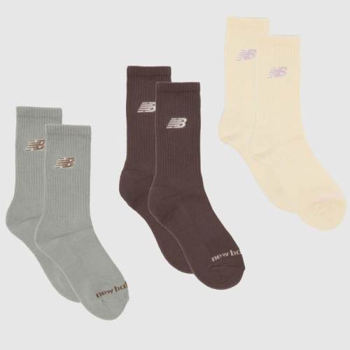 Чорапи New Balance SOCKS EMBROIDED LOGO MIDCALF - 3 PACK - LAS53643-AS2