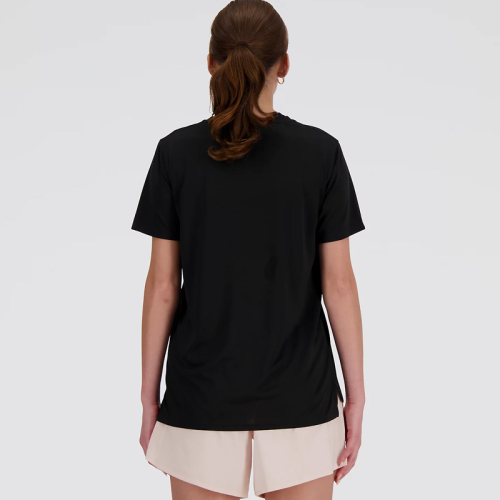 Дамска Тениска New Balance SHORT SLEEVE - WT41222-BK