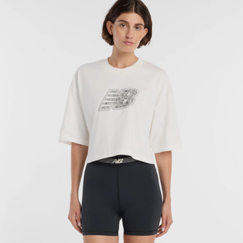 Дамска Тениска New Balance SHIRT LACE NB T-SHIRT - WT61G0IY-SST