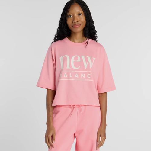 Дамска Тениска New Balance SHIRT REIMAGINED RELAXED T-SHIRT - WT61V5OP-AA6