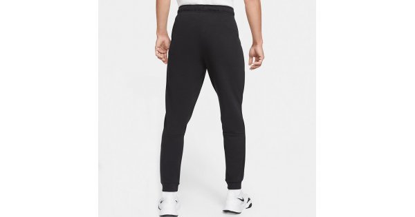 Calça Nike Dry Pant Taper Flc Masculino Black/White CZ6379-010,CZ6379