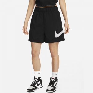 ДАМСКИ КЪСИ ПАНТАЛОНИ NIKE NSW ESSNTL WVN HR SHORT HBR