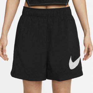 ДАМСКИ КЪСИ ПАНТАЛОНИ NIKE NSW ESSNTL WVN HR SHORT HBR