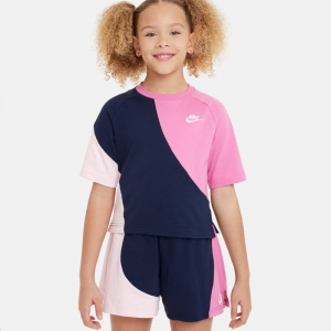 Детска Тениска Nike G NSW SS TOP JSY NVLTY