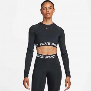 Дамска Блуза Nike PRO DF 365 CROP LS