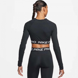 Дамска Блуза Nike PRO DF 365 CROP LS