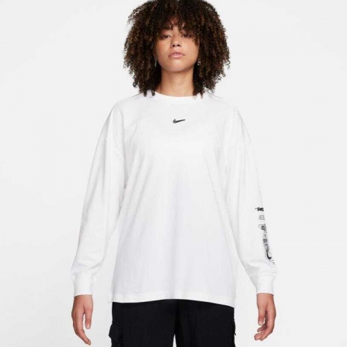 Дамска Блуза Nike W NSW LS TEE BF PRINT SW