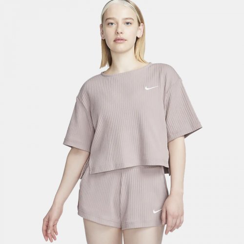 Дамска Тениска Nike W NSW RIB JRSY SS TOP