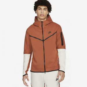 МЪЖКО ГОРНИЩЕ NIKE TCH FLC HOODIE FZ WR