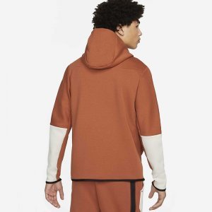 МЪЖКО ГОРНИЩЕ NIKE TCH FLC HOODIE FZ WR