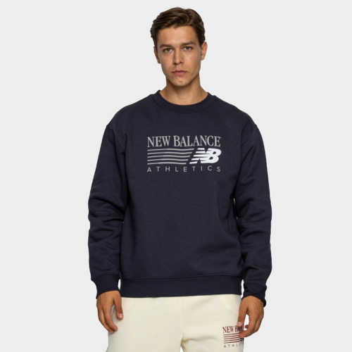 Мъжка Блуза New Balance SHIRT REIMAGINED FLEECE CREW - MT62B85K-DNT