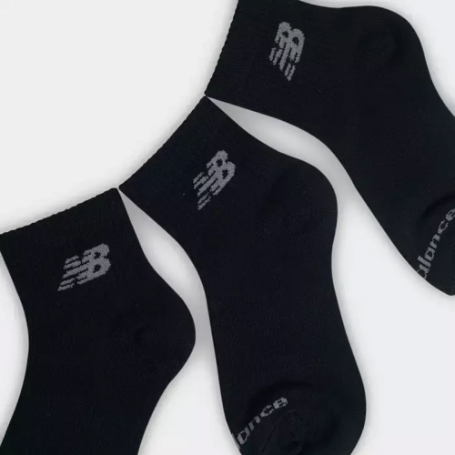 Чорапи New Balance SOCKS PERFORMANCE BASIC ANKLE 3 PACK - LAS51413-BK
