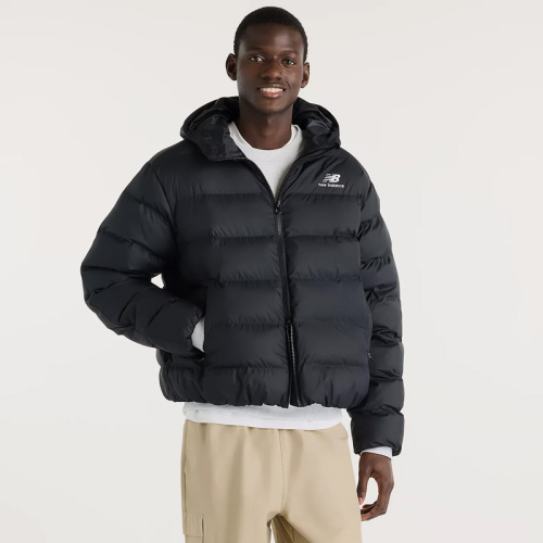 Мъжко Яке New Balance JACKET BOSTON PUFFER JACKET - MJ62G17O-BK