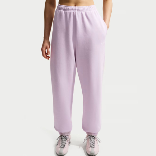 Дамско Долнище Nike W NK STDO FLC MW HR OS CFF PNT - IM8074-486
