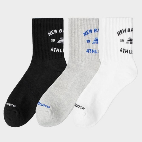 Чорапи New Balance SOCKS GRAPHICS QTR CREW SOCKS 3 PACK - AC9932P-AS1