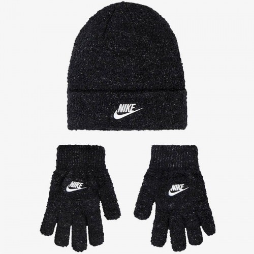 Детски Комплект Nike NAG TWINKLE COZY APEX BEANIE S