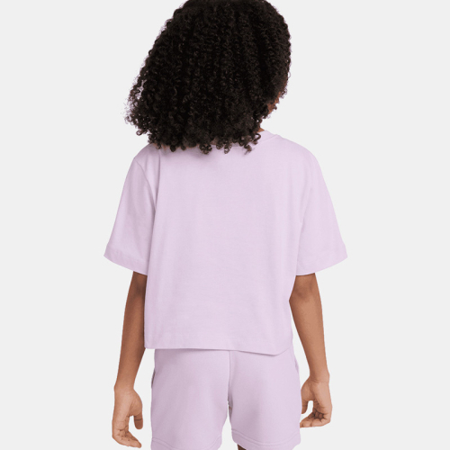 Детска Тениска Nike G NSW TEE CROP FUTURA HBR - FZ5548-537