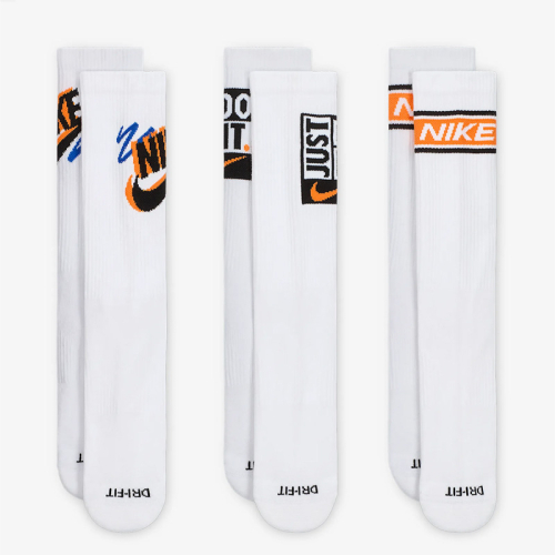 Чорапи Nike U NK ED PLS CREW 3PR SPORT 144