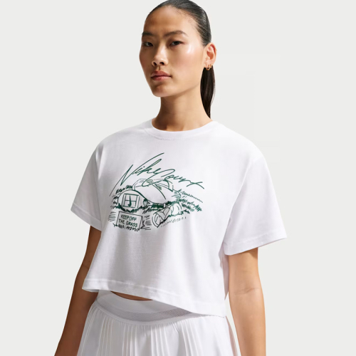 Дамска Тениска Nike W NK TEE SLAM CROP - IM0310-100