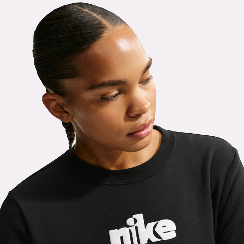 Дамска Блуза Nike W NSW CLUB FLC STD GX CREW - IF0224-010 Дамска Блуза Nike W NSW CLUB FLC STD GX CREW - IF0224-010