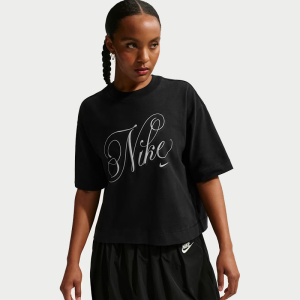 Дамска Тениска Nike W NSW SS TEE BOXY SCRIPT - IH7607-010