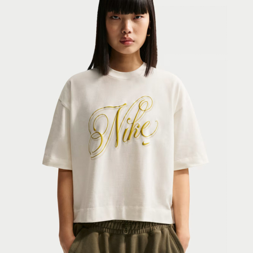 Дамска Тениска Nike W NSW SS TEE BOXY SCRIPT - IH7607-133