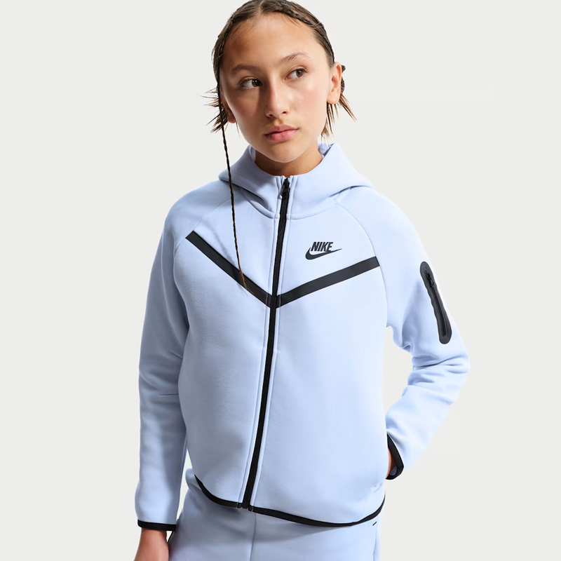 Детски Екип Nike G NSW TCH FLC HD FZ LS - PD - HV8695-057 Детски Екип Nike G NSW TCH FLC HD FZ LS - PD - HV8695-057