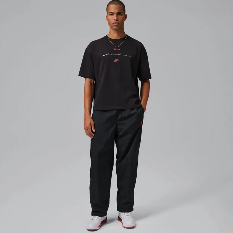 Мъжка Тениска Nike M J FLT SCRIPT BOXY SS CREW - IF3014-010 Мъжка Тениска Nike M J FLT SCRIPT BOXY SS CREW - IF3014-010