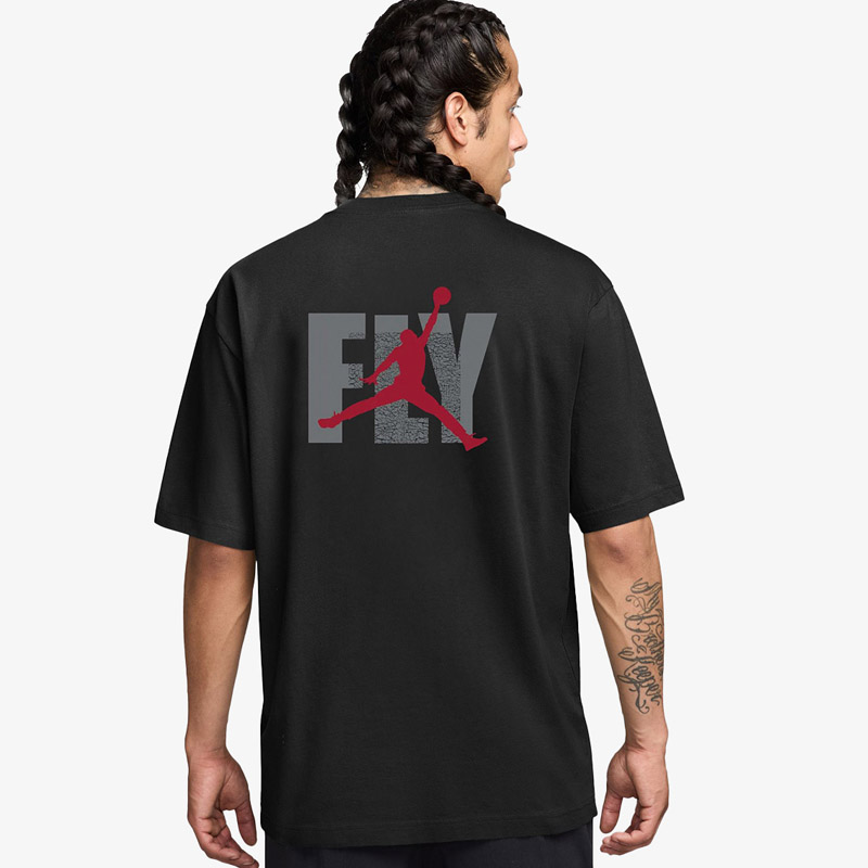 Мъжка Тениска Nike M J ELE GFX SS CREW - IF3064-010 Мъжка Тениска Nike M J ELE GFX SS CREW - IF3064-010