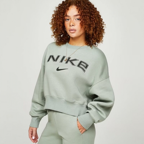 Дамска Блуза Nike W NSW PHNX FLC OOS LOGO CREW