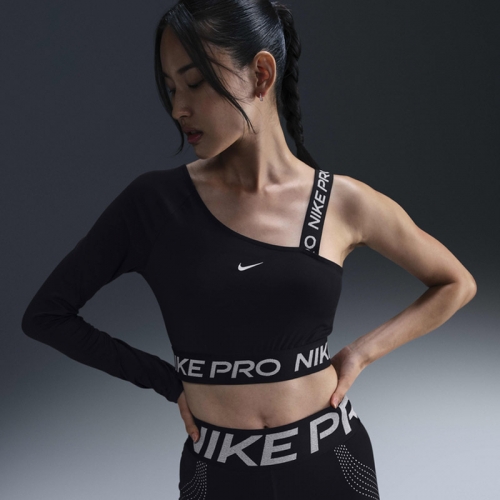 Дамска Блуза Nike W NP DF SHINE CROP TOP