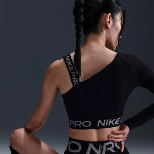 Дамска Блуза Nike W NP DF SHINE CROP TOP