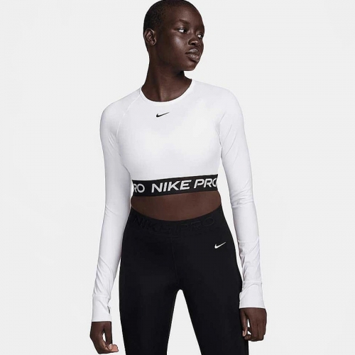 Дамска Блуза Nike PRO DF 365 CROP LS