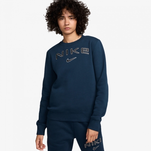 Дамска Блуза Nike W NSW PHNX FLC STD LOGO CREW