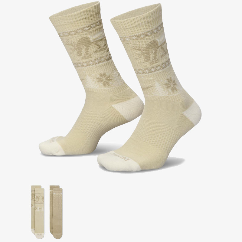 Чорапи Nike U NK ED PLS CSH CREW WW 2PR - HV6939-902 Чорапи Nike U NK ED PLS CSH CREW WW 2PR - HV6939-902