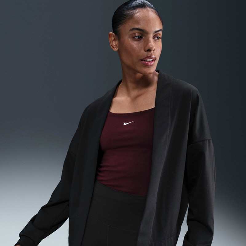 Дамска Жилетка Nike W NK ZENVY DF LS TOP LAYER - IB2980-010 Дамска Жилетка Nike W NK ZENVY DF LS TOP LAYER - IB2980-010