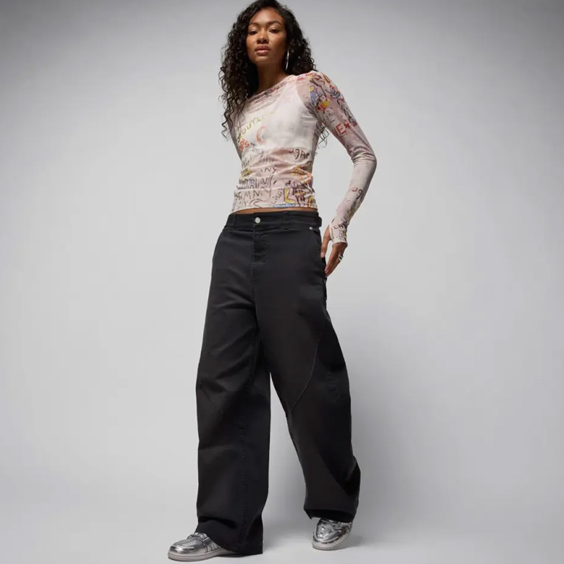 Дамски Дънки Nike W J FLT BARREL PANT - HQ9193-010 Дамски Дънки Nike W J FLT BARREL PANT - HQ9193-010
