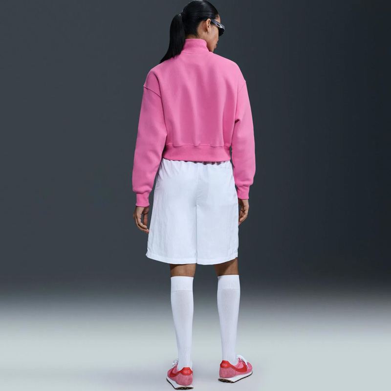 Дамски Суичър Nike W NSW PHNX FLC QZ CROP - DQ5767-675 Дамски Суичър Nike W NSW PHNX FLC QZ CROP - DQ5767-675