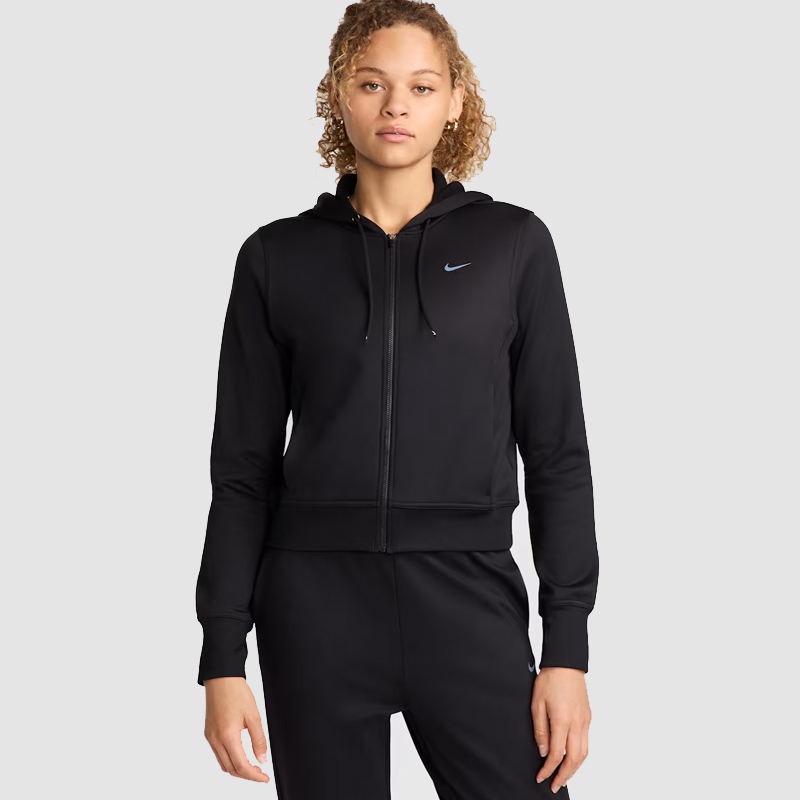 Дамско Горнище Nike W NK ONE TF FZ HOODIE LBR - FB5216-010 Дамско Горнище Nike W NK ONE TF FZ HOODIE LBR - FB5216-010