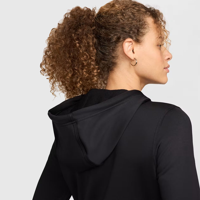 Дамско Горнище Nike W NK ONE TF FZ HOODIE LBR - FB5216-010 Дамско Горнище Nike W NK ONE TF FZ HOODIE LBR - FB5216-010