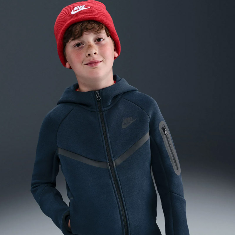 Детски Екип Nike B NSW TCH FLC FZ - PD - HV5867-453 Детски Екип Nike B NSW TCH FLC FZ - PD - HV5867-453