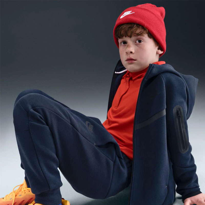 Детски Екип Nike B NSW TCH FLC FZ - PD - HV5867-453 Детски Екип Nike B NSW TCH FLC FZ - PD - HV5867-453